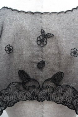 画像4: Franche Lippee / レース付け襟  黒 S-26-04-05-015-LO-ZA-AS-ZS