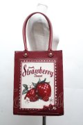 LOLITA / いちごキティスタンプハンドバッグ  赤 S-26-04-05-017-LO-BG-HR-ZS