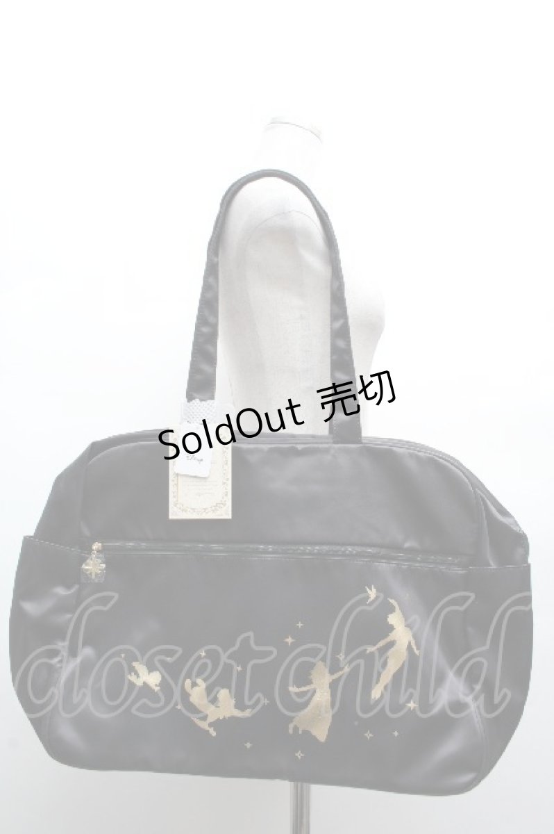 画像1: Disney×chiharu / ピーターパンバッグ  黒 S-26-04-05-024-LO-BG-AS-ZS (1)