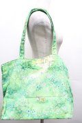 yukiemon / オリジナルプリントバッグ  グリーン S-26-04-05-025-0-BG-AS-ZS