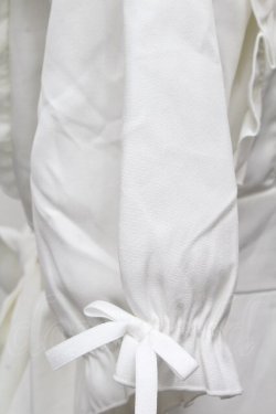 画像5: Dear My Love / 羽根チョーカーレースアップ半袖セットアップ【トップスのみ】  白 S-26-04-05-027-EL-OP-HR-ZS