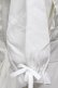 画像5: Dear My Love / 羽根チョーカーレースアップ半袖セットアップ【トップスのみ】  白 S-26-04-05-027-EL-OP-HR-ZS (5)