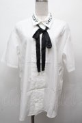 MILKBOY / LOGO TIEDシャツ  白 S-26-04-05-028-MB-BL-AS-ZS
