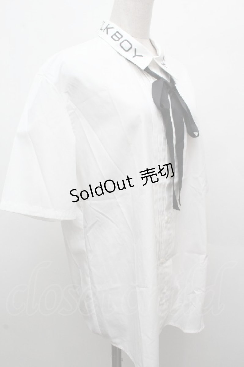画像3: MILKBOY / LOGO TIEDシャツ  白 S-26-04-05-028-MB-BL-AS-ZS (3)