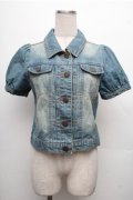 LIZ LISA / デニムジャケット  ブルー S-26-04-06-036-LO-JA-AS-ZS
