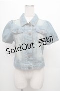 LIZ LISA / デニムジャケット  ブルー S-26-04-06-036-LO-JA-AS-ZS