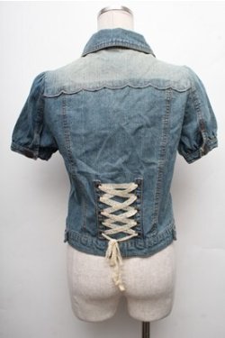 画像2: LIZ LISA / デニムジャケット  ブルー S-26-04-06-036-LO-JA-AS-ZS