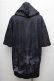 画像2: NieR Clothing / 転写パーカー  黒 S-26-04-06-039-PU-TO-AS-ZS (2)