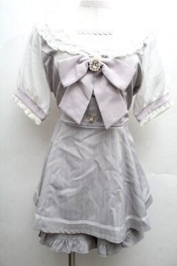 画像1: LIZ LISA / セーラーカラーセットアップ  グレー S-26-04-06-051-LO-OP-AS-ZS