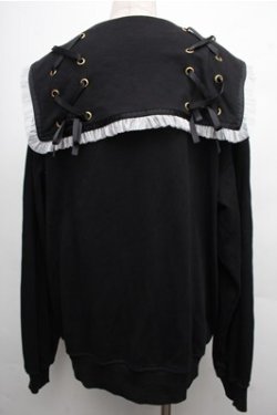 画像2: LIZ LISA / メッセージセーラーブルゾン  黒 S-26-04-06-053-LO-JA-AS-ZS