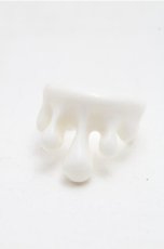 画像1: Q-pot. / Milk Meltリング  白 S-26-04-06-006-QP-AC-HR-ZS (1)