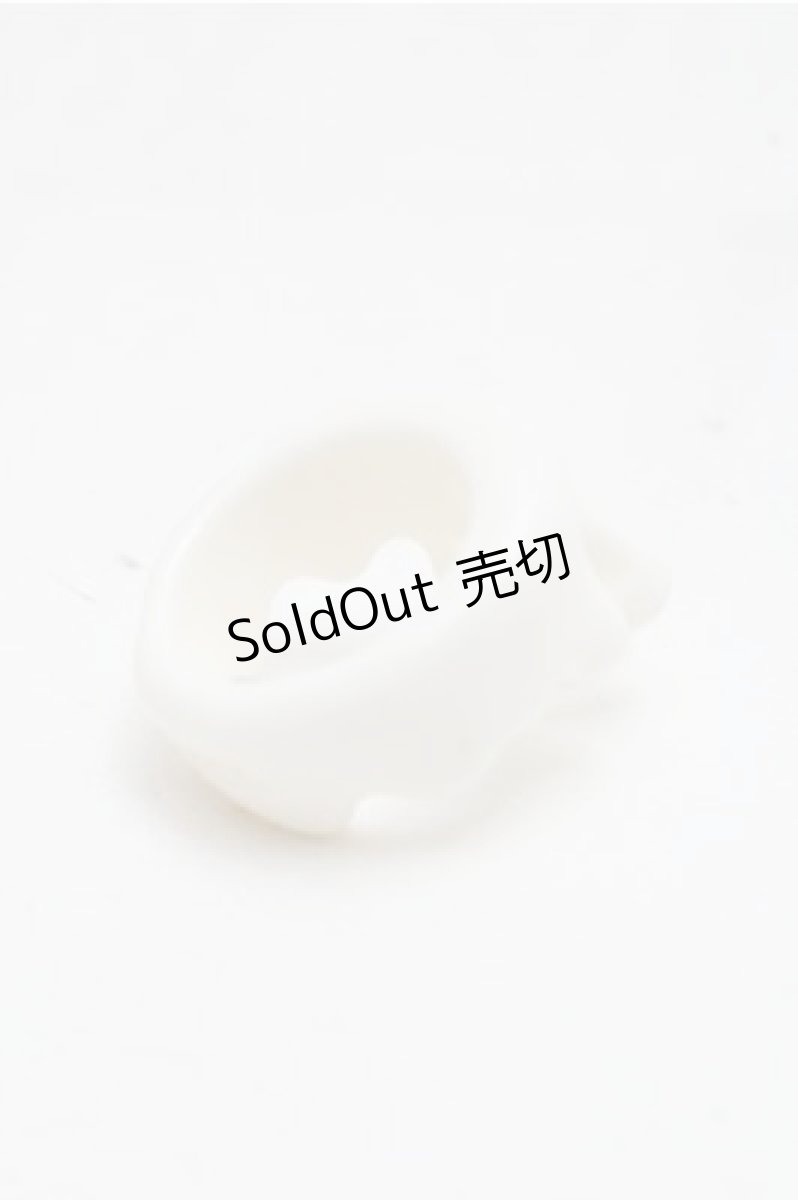 画像2: Q-pot. / Milk Meltリング  白 S-26-04-06-006-QP-AC-HR-ZS (2)