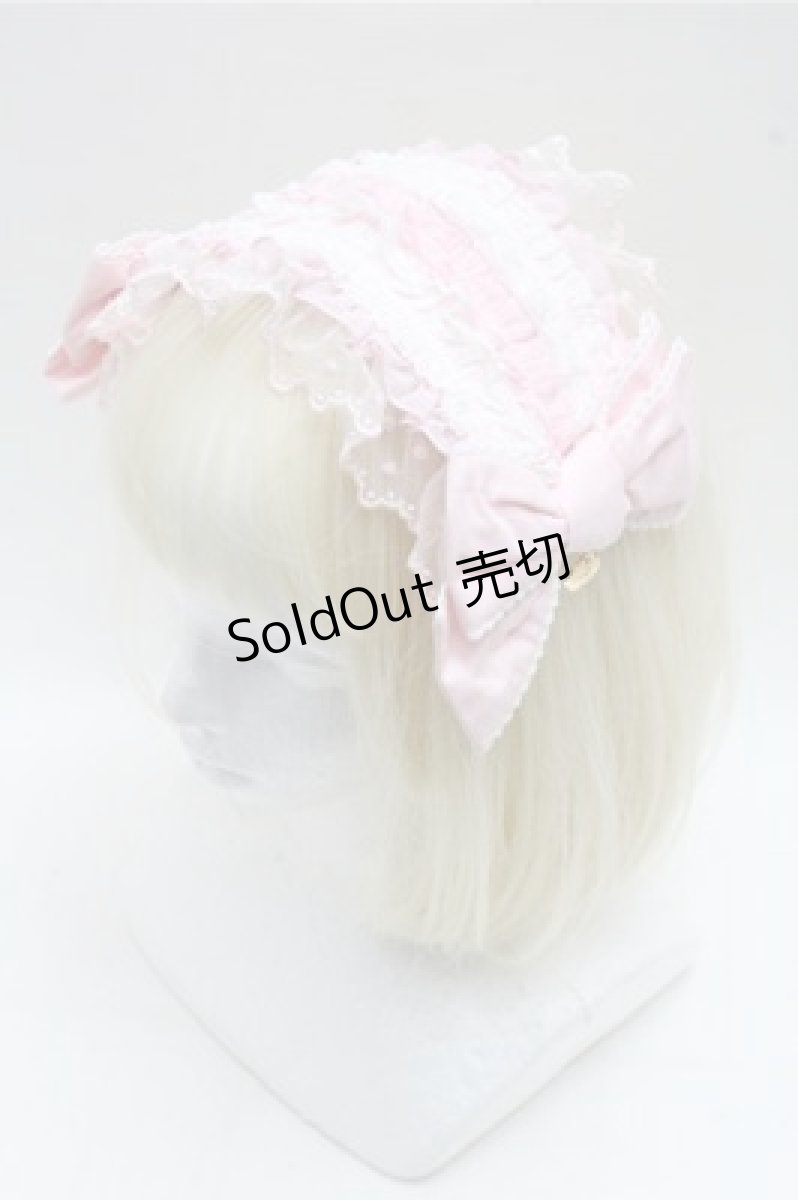 画像1: Angelic Pretty / スピンドルリボンドールヘッドドレス  ピンク S-26-04-06-017-AP-AC-AS-ZS (1)