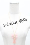 Q-pot. / テディベアグミネックレス(ストロベリー)  ピンク S-26-04-06-025-QP-AC-HR-ZS