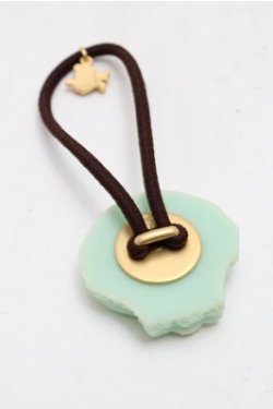 画像3: Q-pot. / アリエル/シェルマカロンヘアゴム  ミント S-26-04-06-003-QP-AC-HR-ZS