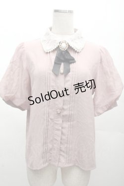 画像1: Rojita / レース襟ブラウス  ピンク S-26-04-07-042-LO-TO-AS-ZS