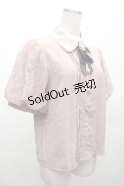 画像3: Rojita / レース襟ブラウス  ピンク S-26-04-07-042-LO-TO-AS-ZS