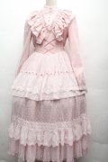 Hoshibako Works / リトルグレイスワンピース  ピンク S-26-04-07-048-LO-TO-HR-ZS