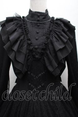 画像4: Hoshibako Works / リトルグレイスワンピース  黒 S-26-04-07-052-LO-TO-HR-ZS