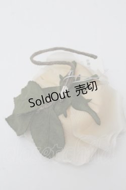 画像2: PINK HOUSE / ホワイトローズコサージュ  白 S-26-04-07-008-LO-ZA-HR-ZS