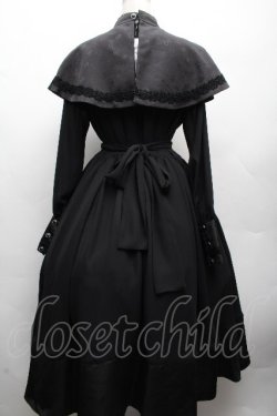 画像2: MIHO MATSUDA / ワンピース・ビアズ  黒 S-26-04-07-055-GO-OP-HR-ZS