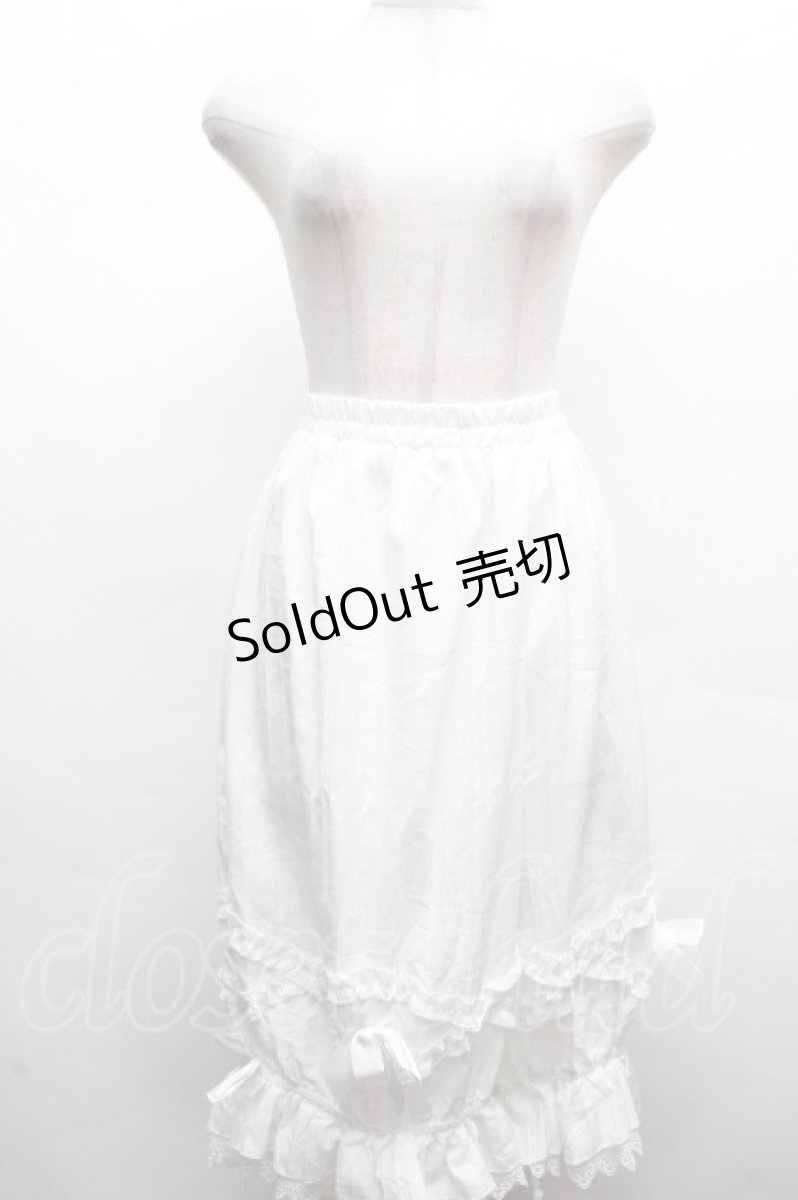 画像1: LOLITA / ドロワーズ  白 S-26-04-07-056-LO-PA-AS-ZS (1)