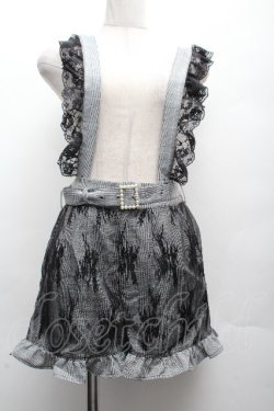 画像1: Ank Rouge / チェックキュロット  グレー S-26-04-07-057-CA-PA-AS-ZS