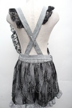 画像2: Ank Rouge / チェックキュロット  グレー S-26-04-07-057-CA-PA-AS-ZS