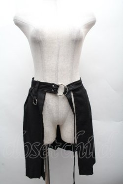 画像1: MILKBOY / プリーツヒップフラップ  黒 S-26-04-07-060-MB-ZA-HR-ZS