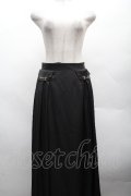 axes femme / ビット付フレアスカート  黒 S-26-04-07-061-AX-SK-AS-ZS