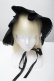 画像1: axes femme kawaii / メアリーハーフボンネット  黒 S-26-04-07-012-AX-AC-HR-ZS (1)