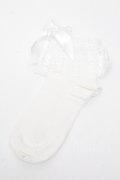 BABY,THE STARS SHINE BRIGHT / 綿レースクルー丈ソックス  オフ S-26-04-07-002-BA-ZA-HR-ZS