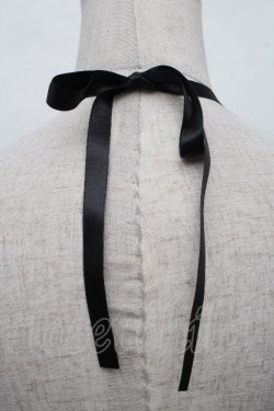 画像2: MILK / パールチョーカー  オフｘ黒 S-26-04-07-022-ML-AC-AS-ZS