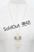 Q-pot. / アリスのパフュームボトルネックレス  ゴールド S-26-04-07-024-QP-AC-AS-ZS