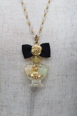 画像3: Q-pot. / アリスのパフュームボトルネックレス  ゴールド S-26-04-07-024-QP-AC-AS-ZS