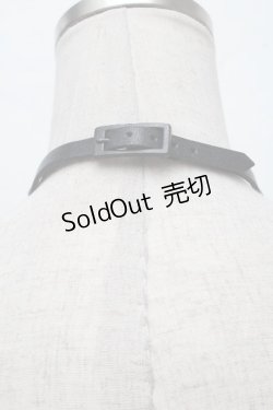 画像2: CIVARIZE / クロスチャームチョーカー  黒 S-26-04-07-026-GO-AC-AS-ZS