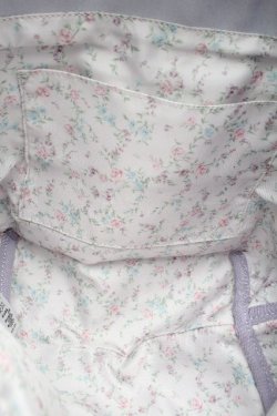 画像3: Maison de FLEUR / サイドレースアップリボントートバッグ  ラベンダー S-26-04-07-035-LO-BG-TE-ZS