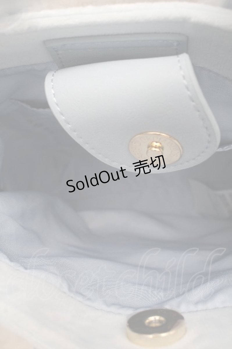 画像3: Maison de FLEUR / シナモロール　ショルダーバッグ  サックス S-26-04-07-036-LO-BG-HR-ZS (3)