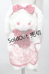 BABY,THE STARS SHINE BRIGHT / 〜Bon anniversaire〜ずっといっしょ Ma petite Lotteなうさくみゃちゃんポシェット  白ｘ赤 S-26-04-07-037-BA-BG-HR-ZS