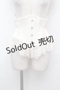 abilletage / レースショートコルセット  オフ S-26-04-09-001-GO-TO-AS-ZS