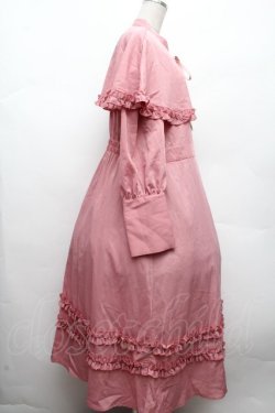 画像2: FLC / MINA*ケープワンピース 3L ピンク S-26-04-09-027-LO-OP-HR-ZS