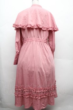 画像3: FLC / MINA*ケープワンピース 3L ピンク S-26-04-09-027-LO-OP-HR-ZS