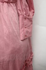 画像4: FLC / MINA*ケープワンピース 3L ピンク S-26-04-09-027-LO-OP-HR-ZS (4)