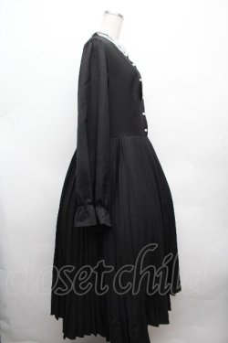 画像3: m petit by misako / AM*レースエリプリーツワンピース 3L 黒 S-26-04-09-028-LO-OP-HR-ZS