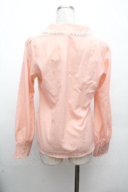 画像4: axes femme POETIQUE / 襟刺繍ブラウス M ピンク S-26-04-09-003-AX-BL-TE-ZS