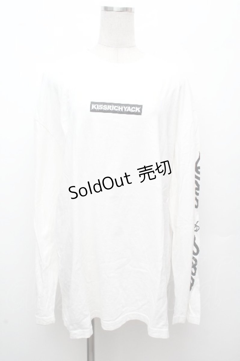 画像1: KRY CLOTHING / プリントロンT  白 S-26-04-09-004-EL-TO-HR-ZI (1)