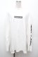 画像1: KRY CLOTHING / プリントロンT  白 S-26-04-09-004-EL-TO-HR-ZS (1)