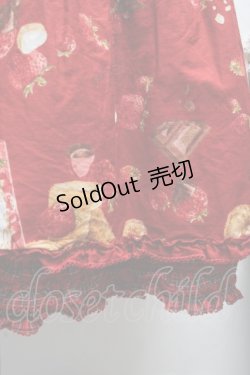 画像3: PINK HOUSE / strawberry choco bearプリントミディワンピース  赤 S-26-04-09-032-LO-OP-AS-ZS