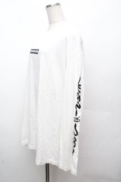 画像2: KRY CLOTHING / プリントロンT  白 S-26-04-09-004-EL-TO-HR-ZS