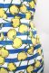 画像4: Franche Lippee / レトロチェリーワンピース  青ｘ白ｘイエロー S-26-04-09-033-LO-OP-AS-ZS (4)